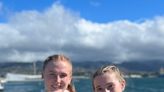 Sisters from Surf City performing in the Pearl Harbor Memorial Parade in Hawaii