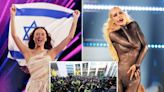 Israeli Eurovision star Eden Golan performs as contest melts down — with protesters clashing with cops outside