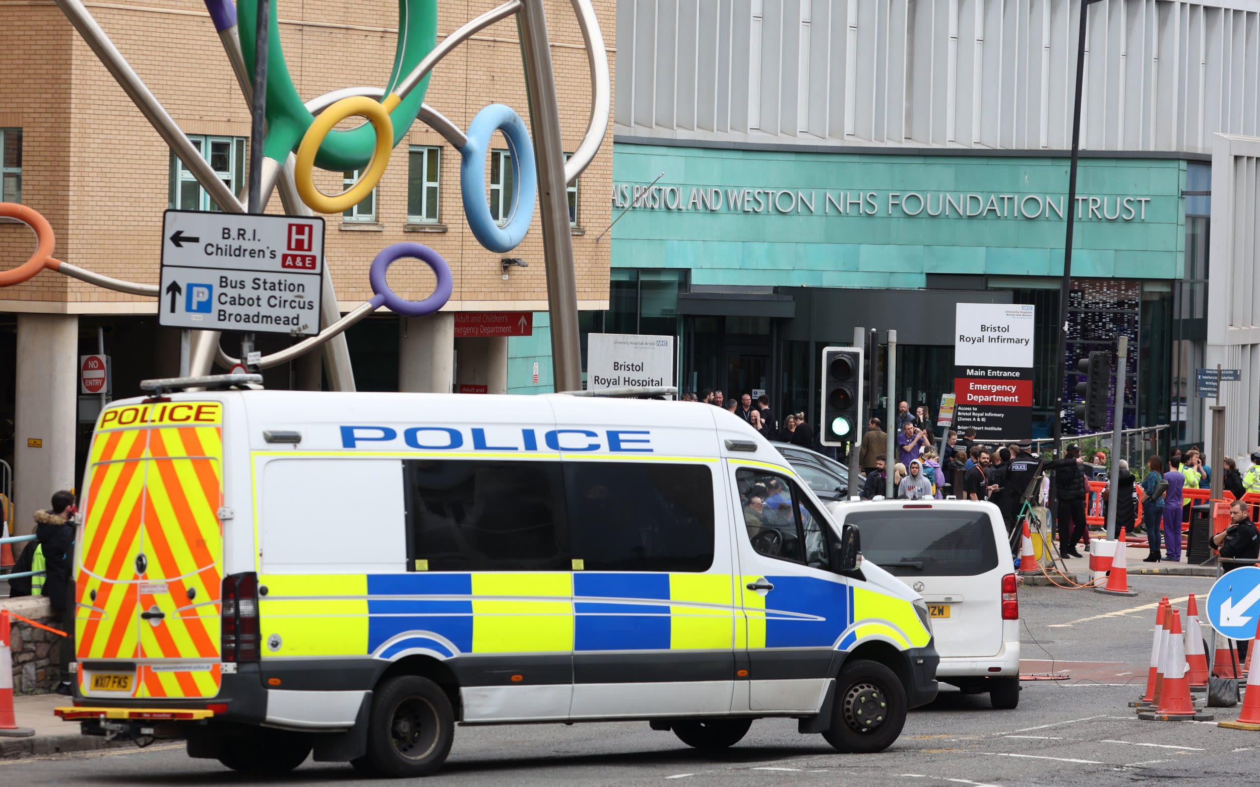 Critical incident in Bristol as patients told to stay away from hospitals