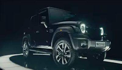 Mahindra to unveil 5-door version of popular Thar SUV on August 15, to be called...