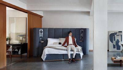 KEF and Savoir want to help you sleep better with their $115K speaker bed