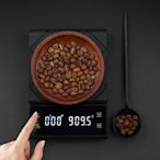 Cliton咖啡電子秤手沖咖啡電子秤稱重計時廚房智能秤咖啡稱重1台-興龍家居