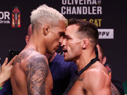 Charles Oliveira vs. Michael Chandler 2: Odds and what to know ahead of UFC 309 co-main event