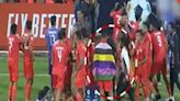 Footballer sparks row after draping flag from violence-hit Indian state