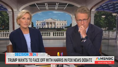 Joe Scarborough Defends Kamala Harris Not Doing a Fox News Debate: ‘They All Deliberately Mispronounce Her Name!’