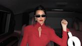 Kendall Jenner Gives Parisian-Chic Dressing the Sizzling Red-Hot Treatment