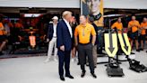 Former President Donald Trump at F1 race in Miami