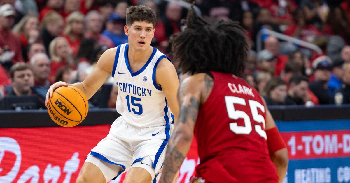 NBA DRAFT | Kentucky's Reed Sheppard taken No. 3 overall by Houston Rockets