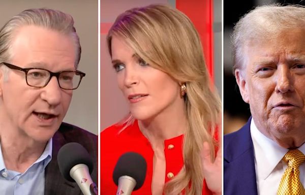 'Oh, For F---'s Sake': Megyn Kelly and Bill Maher Spar as She Reveals She's Voting for Donald Trump Again