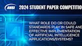 How Do Standards Impact AI? Enter ANSI's Student Paper Competition!