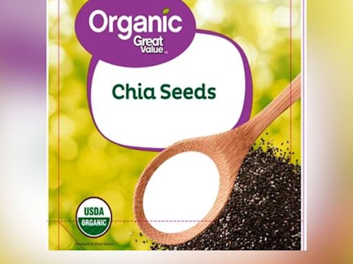 Chia seeds sold at Walmart recalled due to salmonella risk