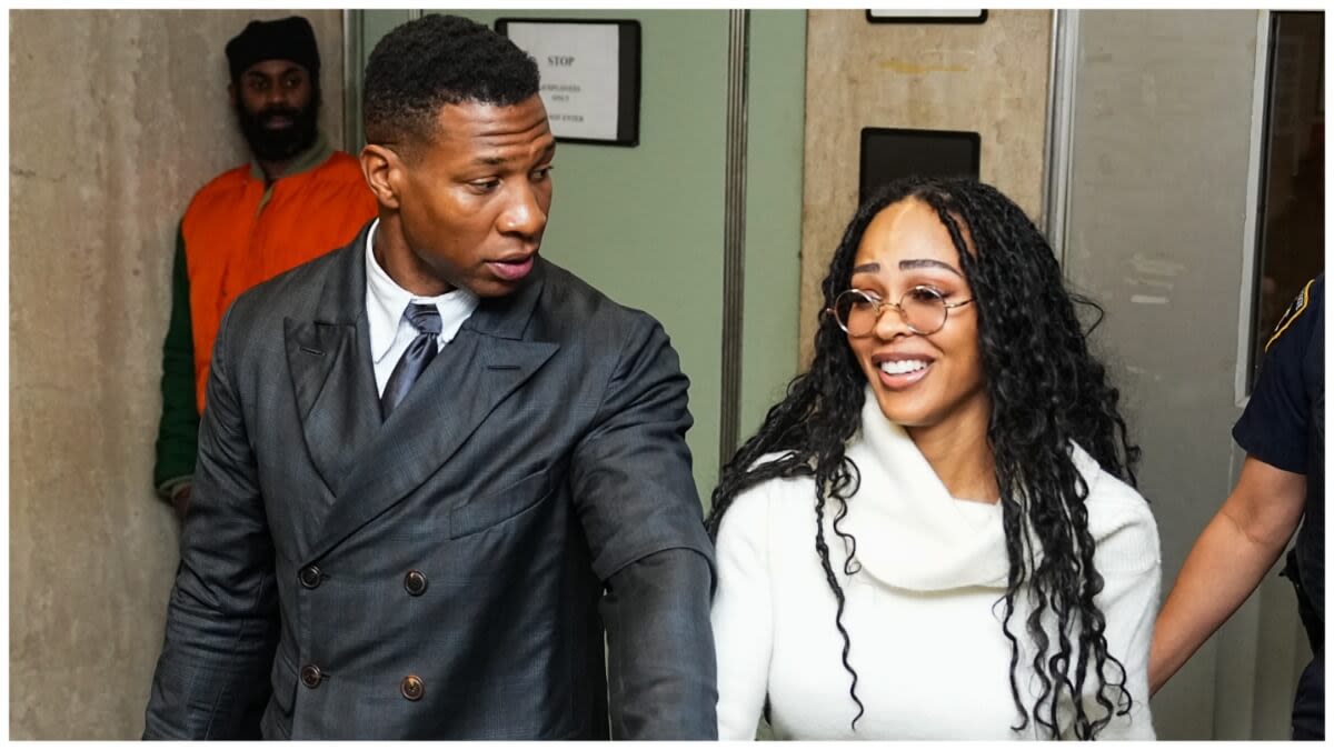 'She Didn't Have That Pastor Crying Like That': Meagan Good Makes Jonathan Majors 'Ugly Cry' and Fans Question If She Ever...