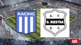 Racing Club vs Deportivo Riestra: estadísticas previas y datos en directo | Liga Profesional Argentina 2024