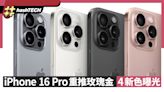 蘋果iPhone 16 Pro 重推玫瑰金、4新色曝光｜其他顏色也有調整｜科技玩物