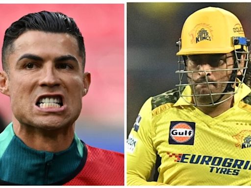 MS Dhoni fans go berzerk after Cristiano Ronaldo's UEFA Euro post from FIFA World Cup gets ‘Thala’ twist