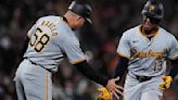 Bryan Reynolds, Ke'Bryan Hayes hit back-to-back homers in 10th, Pirates beat Giants 4-3