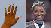 Simone Biles Sports Chic Green Bay Packers-Themed Manicure in Support of Husband Jonathan Owens