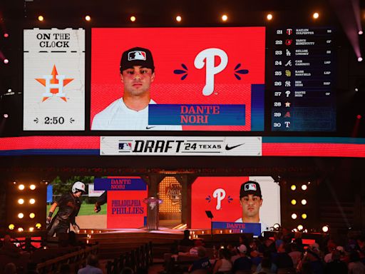 Phillies sign 1st-rounder Dante Nori and 15 other draft picks