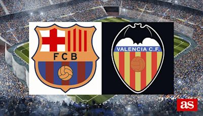 Barcelona vs Valencia: estadísticas previas y datos en directo | LaLiga EA Sports 2023/2024