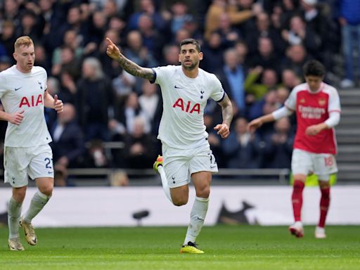 Premier League: Arsenal le ganó a Tottenham, que anotó con Cuti Romero, y se mantiene firme en la punta