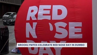 Early Red Nose Day festivities kick off in Dumbo