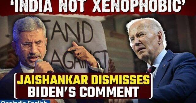 EAM Jaishankar rejects Joe Biden's 'India is Xenophobic' comment | Know More | Oneindia News