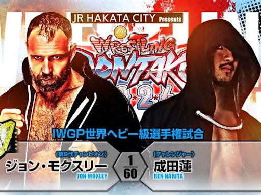 NJPW Wrestling Dontaku night two live results: Moxley vs. Narita IWGP title match