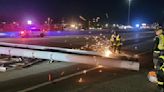 Massive overhead sign falls onto Colorado interstate, shutting down all lanes