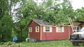 Harriman family hopes to preserve family heirlooms after tree crashed through home