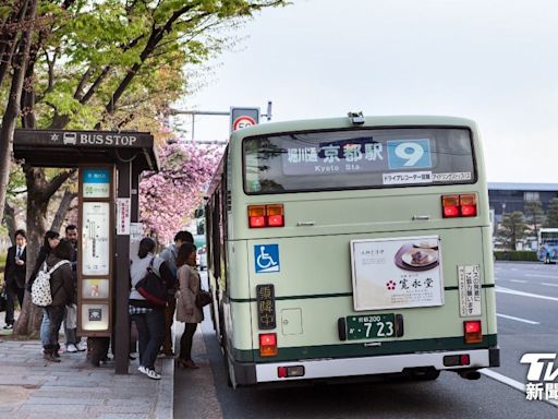 京都公車晚上也常遲到？網友貼一照片嘆「真正理由」