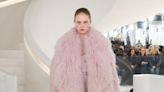 Michael Kors at New York Fashion Week — 'In a world of black puffers wear a shearling Mongolian lamb coat'