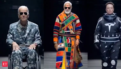 Putin in LV, Modi goes colourful, and a Bill Gates surprise: Watch Elon Musk's AI-generated fashion show