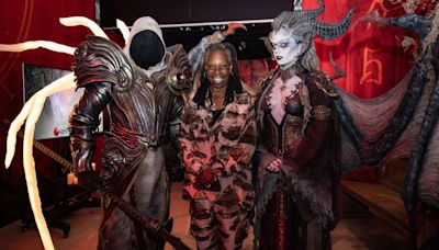 Blizzard mends rift with Whoopi Goldberg at Whoopi Goldberg-themed weed event as Diablo 4's Lilith presents star with 'key to hell'