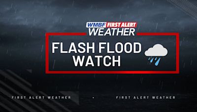 FIRST ALERT: Flood watch, periods of heavy rain today and drying out for the weekend