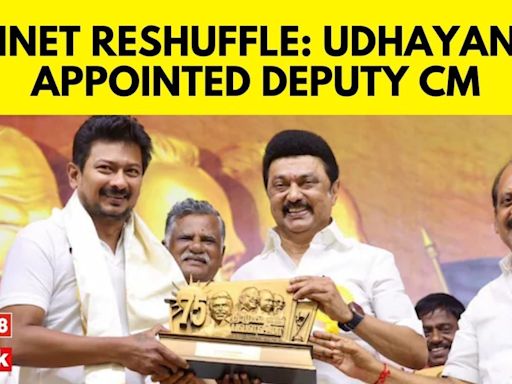 Udhayanidhi Stalin Becomes Deputy CM; Senthil Balaji Rejoins Cabine - News18