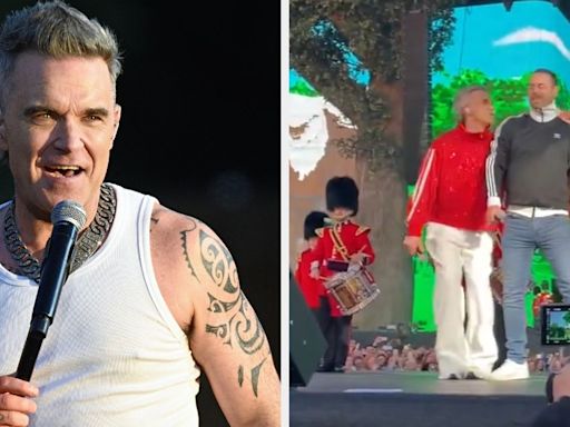 Robbie Williams And Danny Dyer's Hyde Park Duet Is A Surefire Cure To Your Monday Blues