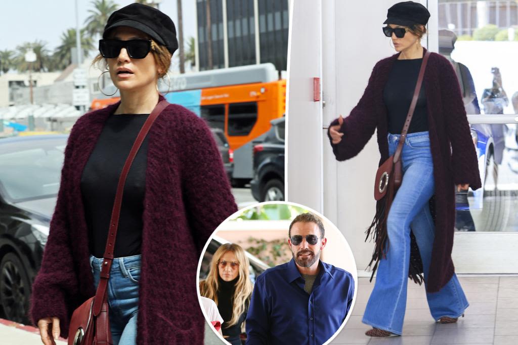 Jennifer Lopez runs errands in LA after PDA-filled reunion with estranged husband Ben Affleck