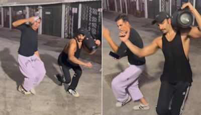 Akshay Kumar dances with ’powerhouse’ Ranveer Singh on Karan Aujla’s song, shares video on latter’s birthday