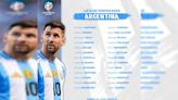 La Copa América ya tiene confirmadas las listas de las 16 selecciones - Diario Hoy En la noticia