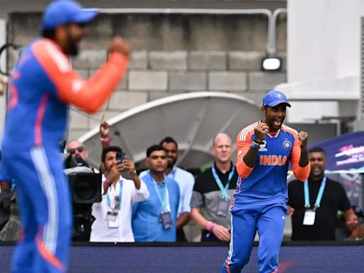 Rohit Sharma's unseen reaction before Suryakumar Yadav's T20 World Cup Final heart-stopping catch goes viral - WATCH | Cricket News - Times of India