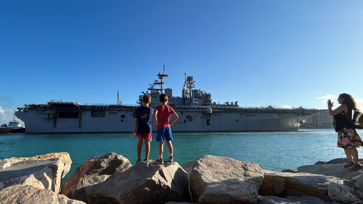 An aircraft carrier off Miami and other things to see during Fleet Week