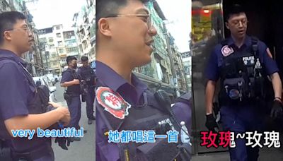 暖心...28歲警哼唱〈玫瑰玫瑰我愛你〉陪女就醫 影片破109萬次觀看