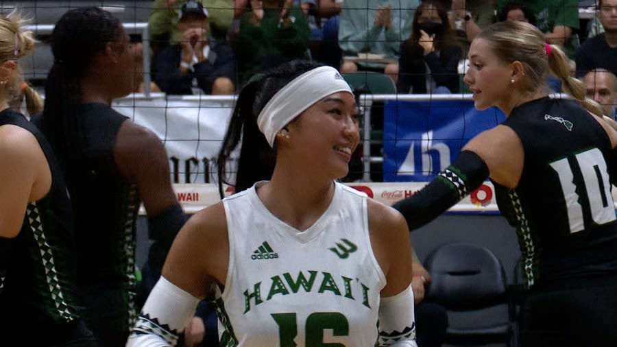 Hawaii’s Tayli Ikenaga named Big West Defensive Player of the Week