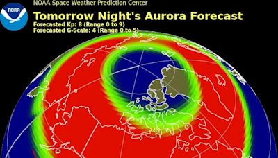 Will Ohioans get to see the Northern Lights this weekend?