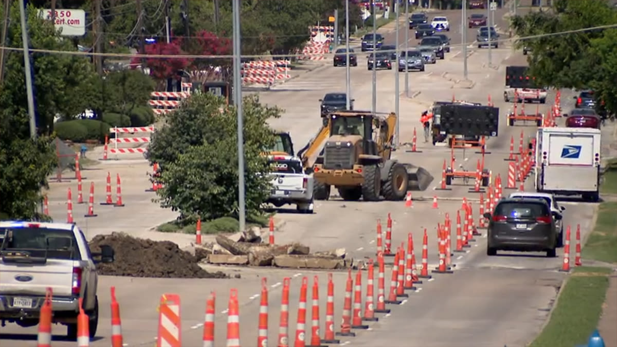 Plano Parker Road Construction Woes; Claims of Vehicle Damage Piling Up