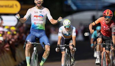 Tour de France: Anthony Turgis wins stage nine as Ben Healy comes home fifth