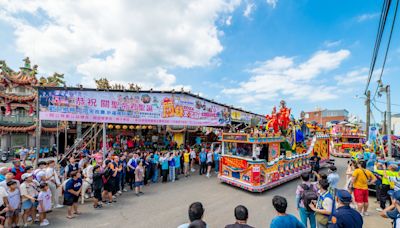 蘆竹誠聖宮「神禧夜巡遶境」 張善政祈求賜福蘆竹家戶平安