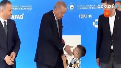 WATCH Viral Video | Did Turkish President 'Slap' Boy For Not Kissing His Hand? Internet Sparks Debate