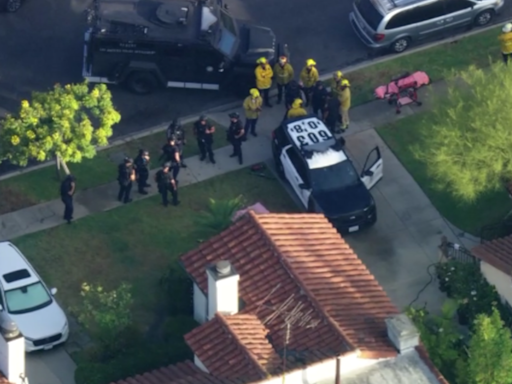 Burglary suspect shot and killed in Los Angeles neighborhood after charging at officers