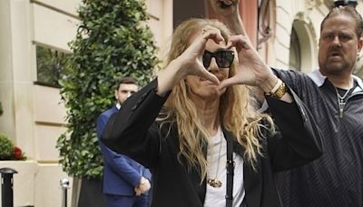 Celine Dion thanks fans for the love and support in Paris